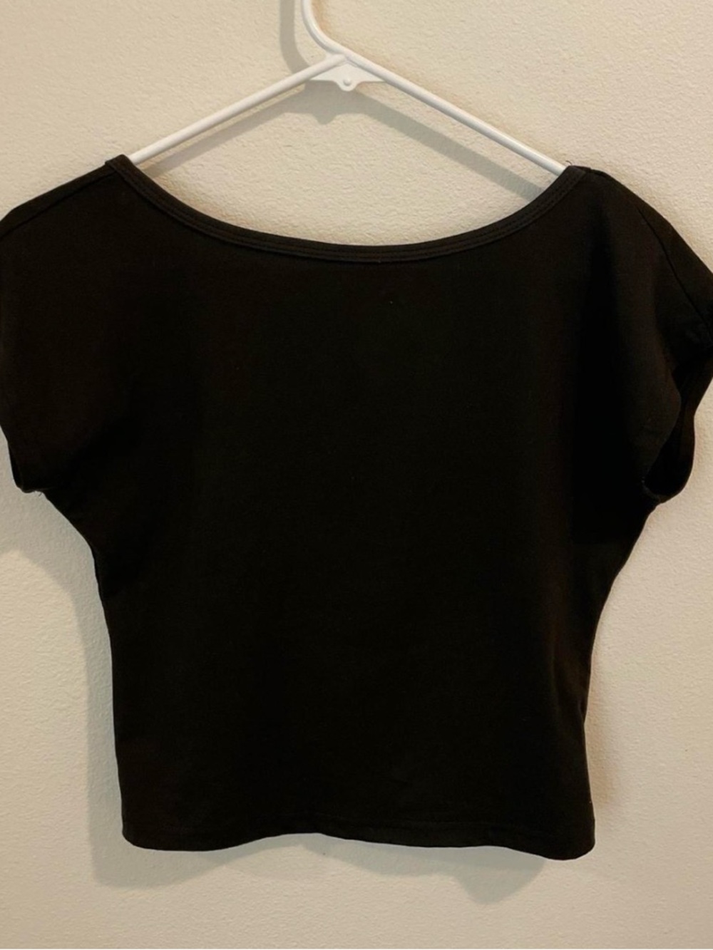 Amazon Black Backless Top Medium